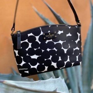 Kate Spade Millie Grove Street Splodge Polka Dot Crossbody Bag